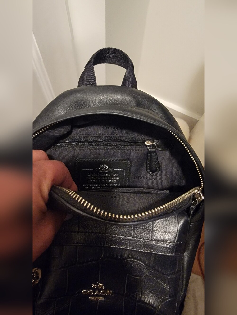 Coach Croc Backpack - Picture 3 of 4